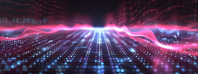 Poster - Vibrant Frequency Coordination 3D Rendered Visualization of Spectrum Management to Avoid