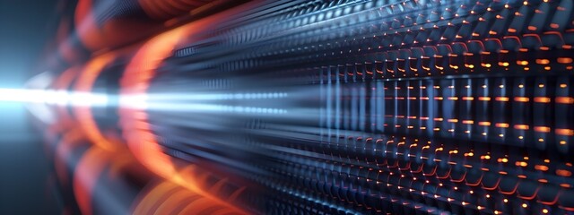 Poster - High Pass Filter Rendering Allowing High Frequencies to Pass Through the Digital