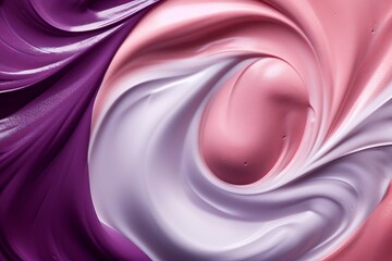 Poster - Swirling abstract pink and purple background