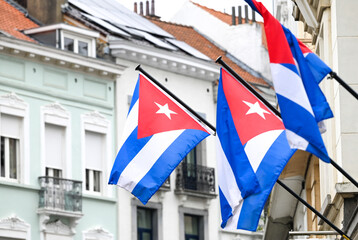 Poster - Drapeau Cuba cubain