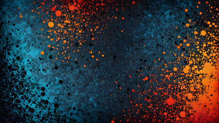 Wall Mural - a colorful abstract background with a lot of dots