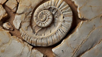 Wall Mural - fossil