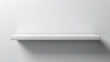 © MCGORIE - White shelf on light gray background for presentation design