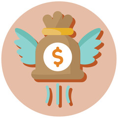 Sticker - Financial Freedom Icon