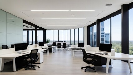 Wall Mural - Open Space Office