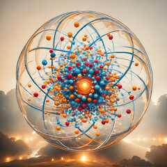 Artistic Rendering of the Atom network