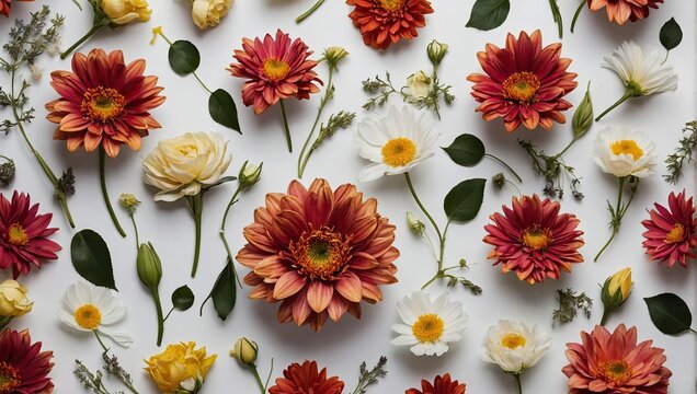 A collection of flowers including one that says flowers background.