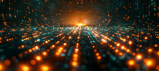 closeup of IT solutions interfaces within the cloud showing detailed data streams and holographic connections Macro Photography and RealTime Eye AF highlight the intricate digital details