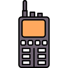 Sticker - Walkie Talkie Icon