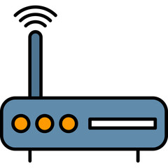 Poster - Modem Icon