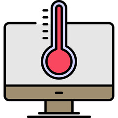 Poster - Temperature Icon