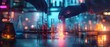 © AbsoluteAI - A researcher conducting experiments with test tubes and chemicals focus on experimentation, science theme, vibrant, composite, lab bench backdrop