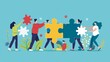 © peerawat - Create an infographic on the benefits of teamwork and collaboration in achieving common goals. Showcase examples of effective teamwork and the skills needed to collaborate effectively.