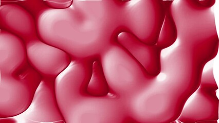 Wall Mural - Abstract gradient surface wavy animated background.