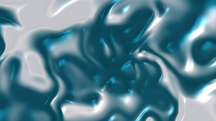 Wall Mural - Abstract gradient surface wavy animated background.