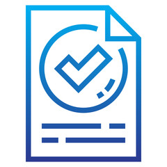 Sticker - Document Icon