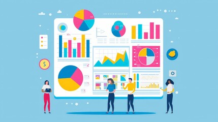 Poster - Develop an infographic on the role of data in marketing. Show how companies use data for customer segmentation, targeted advertising, and campaign analysis.