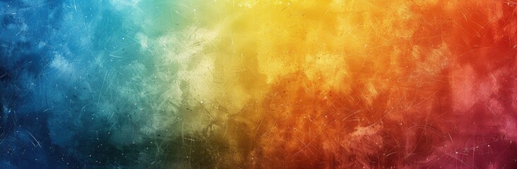 Wall Mural - Colorful gradient background with a grainy texture.