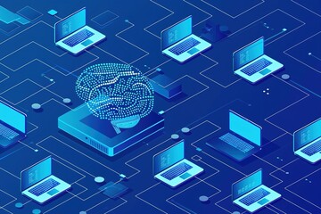 Poster - Digital Brain Network: Human Intelligence Linked to Technology