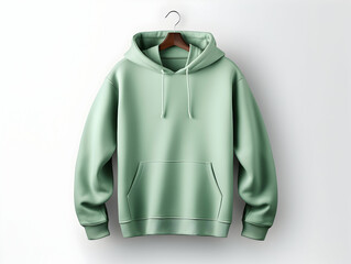 Premium Hoodie mockup, fashionable hoodie on hanger, Clothing mockup, apparel hoodie mockup