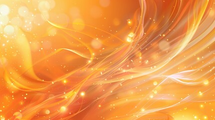 Wall Mural - Abstract Background with a Shiny Orange Appearance
