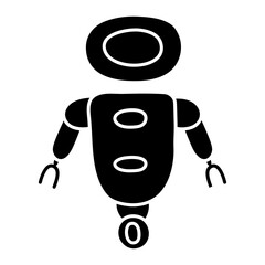 Sticker - An icon design of talk bot

