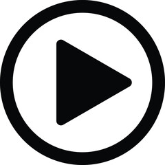 Video Play sign, Play button icons, Play icon, Play video symbol