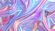 © Maenjari - Abstract holographic iridescent neon liquid metal texture background. Colorful abstract gleaming fluid material..