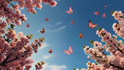Wall Mural - blossom in spring