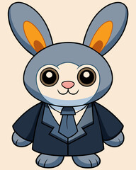 Wall Mural - Rabbit is a lawyer