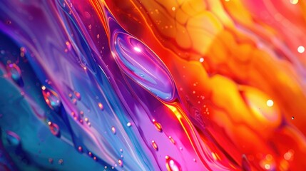 Poster - Vibrant colorful backdrop
