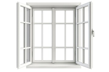 Fototapete - A window showing an outdoor view, perfect for use in real estate or travel websites