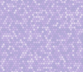 Poster - Vector seamless pattern. Purple color tones gradients. Simple stacked hexagons. Regular hexagon shapes. Seamless pattern. Tileable vector illustration.