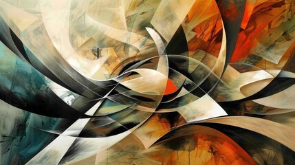 Wall Mural - Element of abstraction