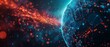 © Media Srock - Modern Technology Concept : Digital data globe - abstract illustration of a scientific technology data network surrounding planet earth