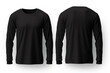 © vista - Blank black hoodie template Hoodie sweatshirt long