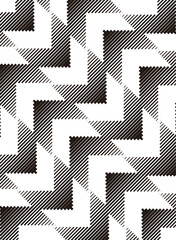 Wall Mural - seamless pattern futuristic arrow shape for backgroud, jersey pattern. Sport background. Arrow transition. Vector Format Illustration. EPS10