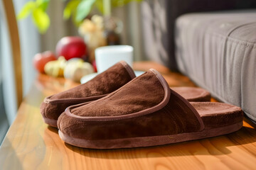 Wall Mural - Male Slippers, breathable, e-commerce, cloth