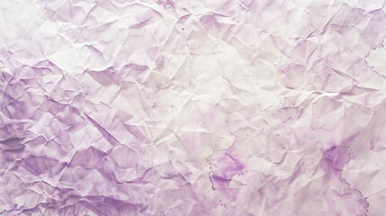 Aufkleber - High-resolution image of a crumpled paper texture with a soft purple gradient