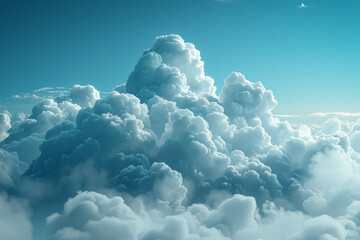 Poster - A visual of an API integration with cloud services, highlighting seamless data exchange,