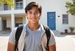 © Random_Mentalist - smiling Hispanic male high school student