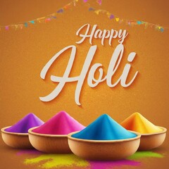 abstract color background with colorful Indian Holi festival