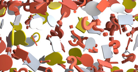 Aufkleber - Hand holding using mobile phone with email icon on screen. Concept of business communication