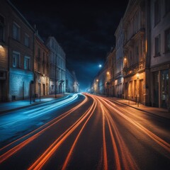 Wall Mural - night view of the city stockholm in sweden