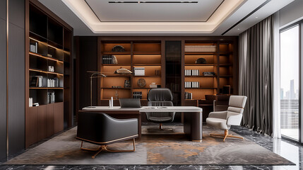 Poster - office interior design 