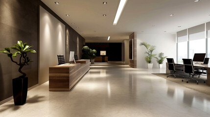 Poster - office interior design 