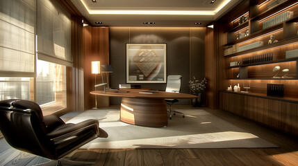 Poster - office interior design 