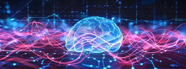 Poster - Visualizing Brain Waves Pulsing Neural Patterns of Cognitive Activity