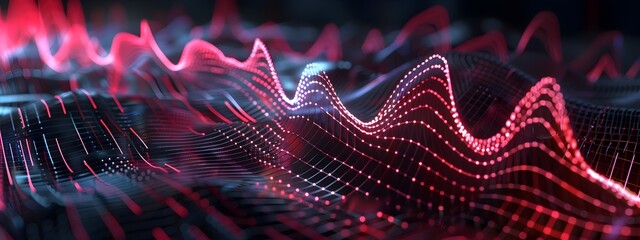 Poster - Dynamic Heartbeat Graph Pulsing Visualization of Cardiac Rhythms and Frequencies
