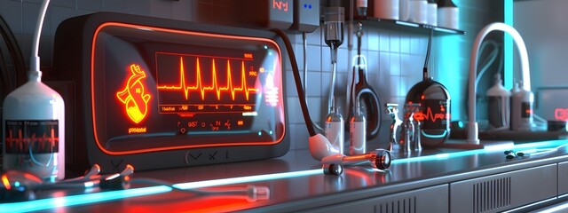 Poster - Pulse Oximeter Device Measuring Oxygen Levels and Heart Rate at Different Frequencies